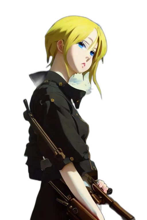 jacket, staff, weapon, sword transparent PNG cut-out
