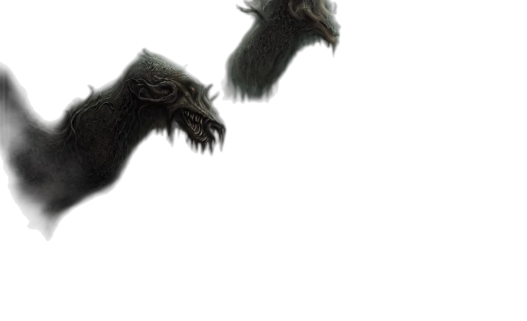 creature, hair, dragon, animal transparent PNG cut-out