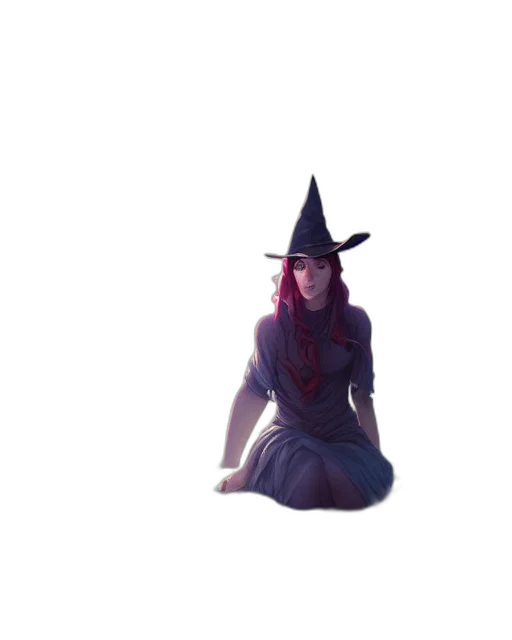hat, staff, dress, creature, concept art, pixel art, fantasy art, 3d render transparent PNG cut-out