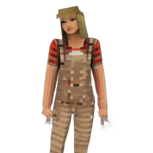 hat, staff, 3d render, concept art transparent PNG cut-out