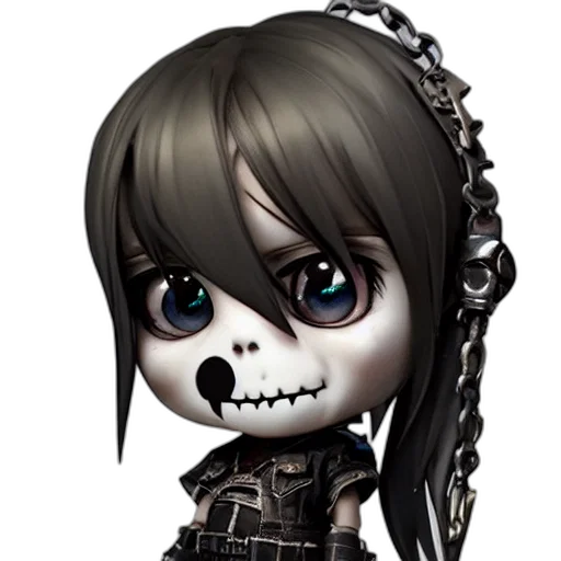 face, 3d render, concept art, cartoon transparent PNG cut-out