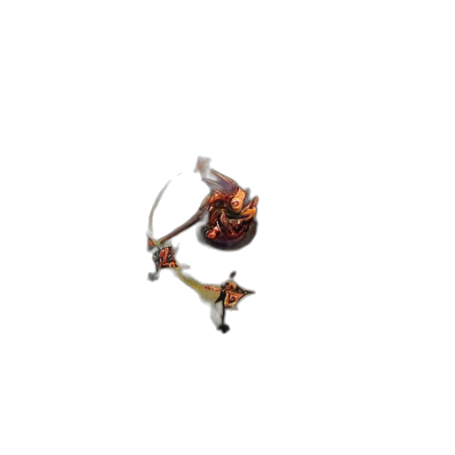 staff, weapon, flower, jewelry transparent PNG cut-out
