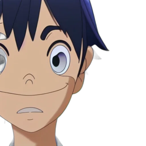 face, anime, cartoon, perry transparent PNG cut-out