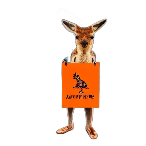 animal, staff, creature, portrait transparent PNG cut-out