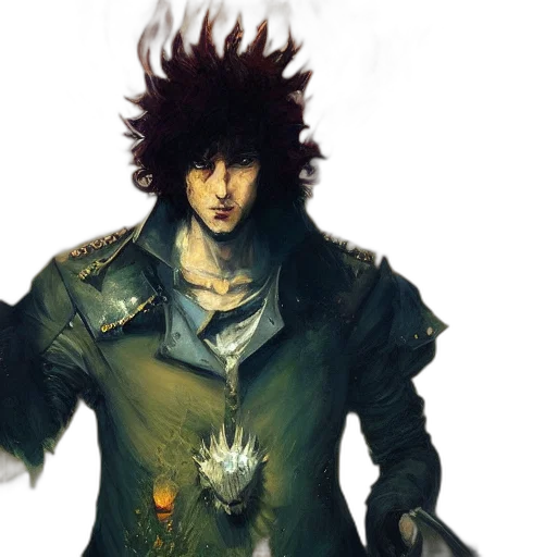 jacket, concept art, fantasy art, comic book art transparent PNG cut-out