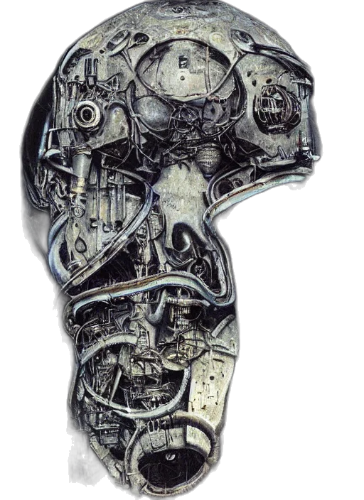 robot, mask, jewelry, face transparent PNG cut-out