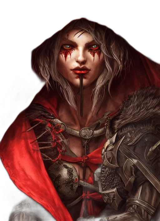 face, mask, sword, fantasy art transparent PNG cut-out