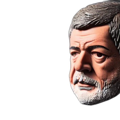 face, mask, staff, 3d render transparent PNG cut-out