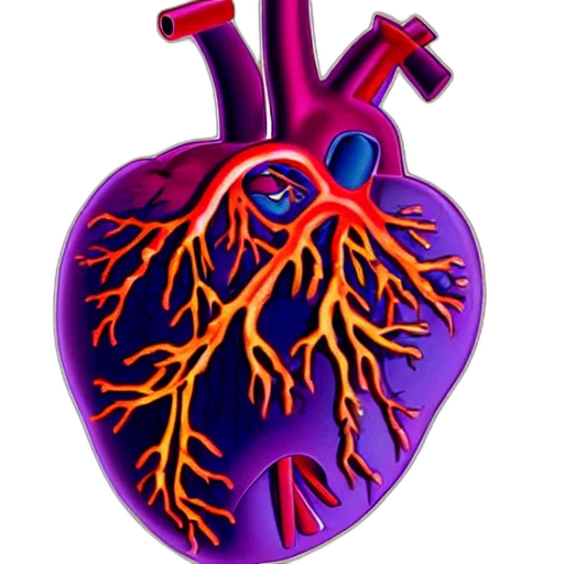 jewelry, 3d render, pixel art, concept art, anatomically, correct, heart, netter transparent PNG cut-out