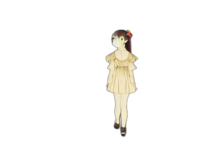 dress, staff, creature, pixel art transparent PNG cut-out