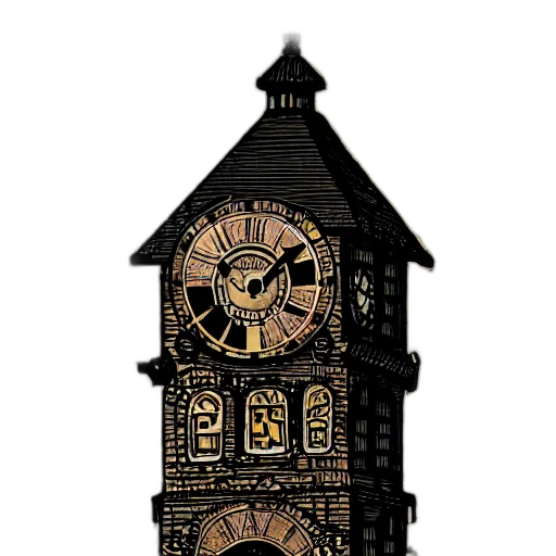 building, furniture, jewelry, staff, 3d render, pixel art, concept art, photorealistic transparent PNG cut-out