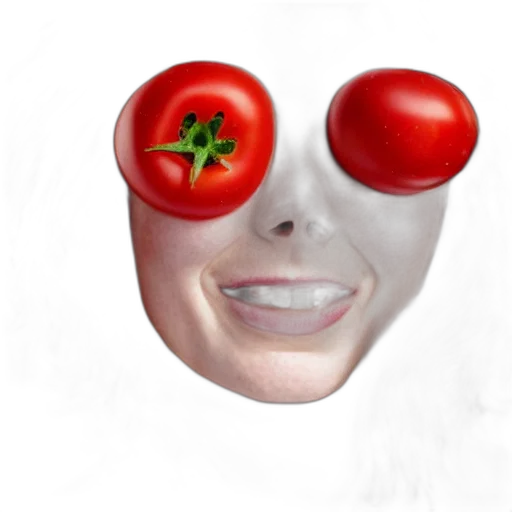 face, food, mask, creature transparent PNG cut-out