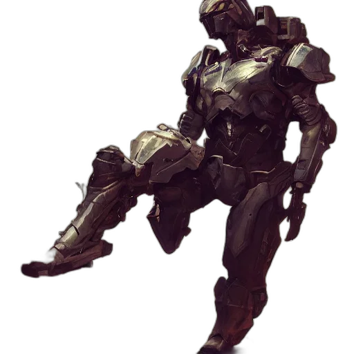 robot, weapon, creature, sword transparent PNG cut-out