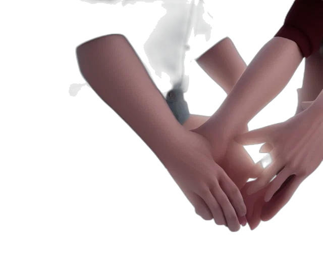 staff, jewelry, 3d render, photorealistic, concept art, fire, xray, photoshoot transparent PNG cut-out