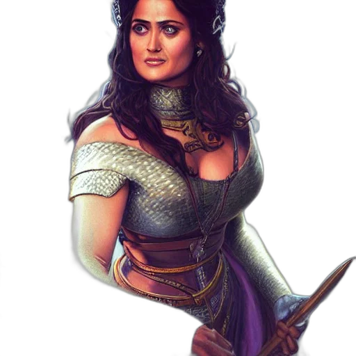 sword, staff, dress, crown transparent PNG cut-out