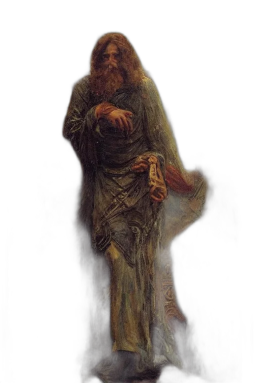 creature, staff, face, mask transparent PNG cut-out