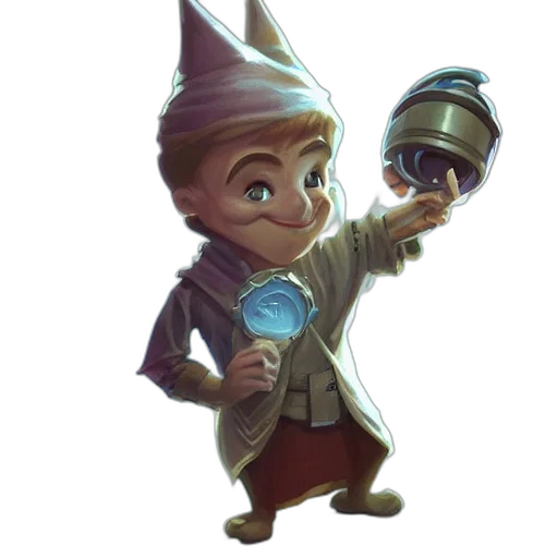 staff, concept art, fantasy art, 3d render, pixel art, cute, little, anthropomorphic transparent PNG cut-out