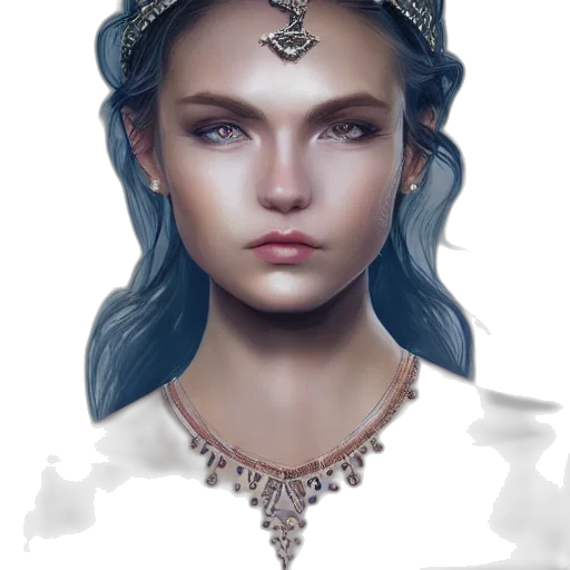 crown, jewelry, face, staff transparent PNG cut-out