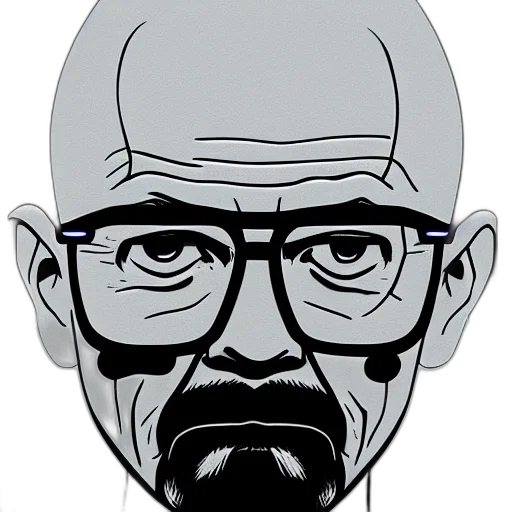 face, mask, cartoon, comic book art transparent PNG cut-out