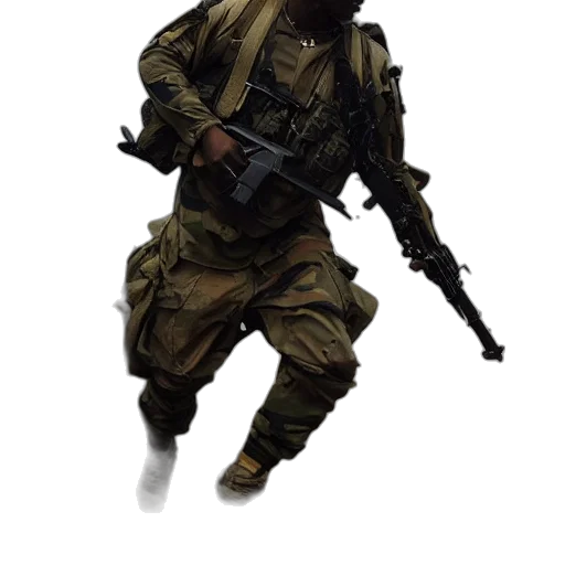 weapon, jacket, staff, animal transparent PNG cut-out