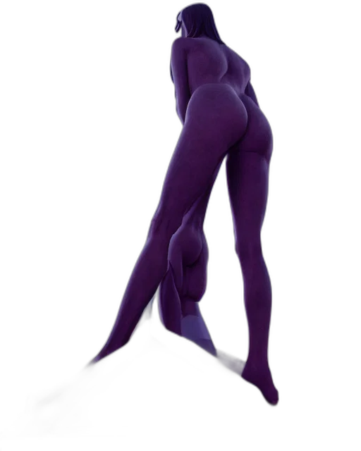 dress, creature, robot, staff transparent PNG cut-out