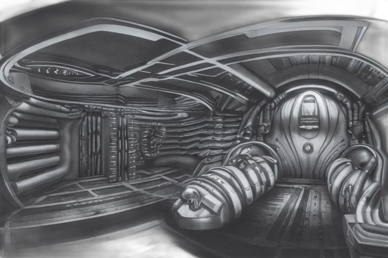 car, robot, concept art, pencil sketch transparent PNG cut-out