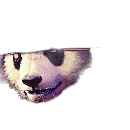 animal, mask, creature, face, 3d render, photorealistic, vaporwave, concept art transparent PNG cut-out