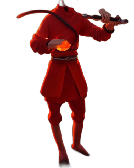 staff, weapon, sword, mask, concept art, 3d render, fantasy art, pixel art transparent PNG cut-out