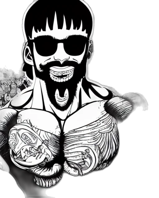 cartoon, comic book art, photorealistic, concept art transparent PNG cut-out
