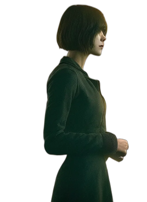 jacket, dress, robot, staff transparent PNG cut-out