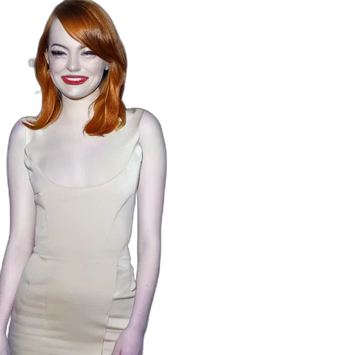 dress, cartoon, photorealistic, 3d render, concept art, emma, stone, banana transparent PNG cut-out
