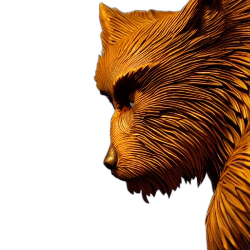 animal, creature, mask, concept art transparent PNG cut-out