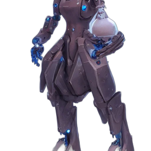 robot, weapon, creature, dress transparent PNG cut-out