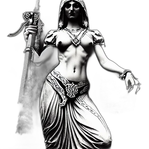 sword, staff, jewelry, weapon, fantasy art, pencil sketch, concept art, comic book art transparent PNG cut-out