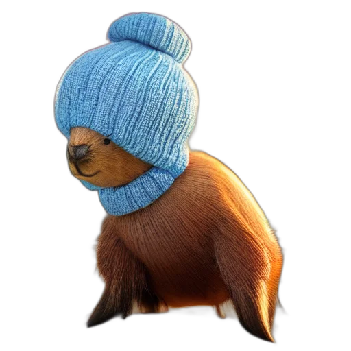 hat, animal, creature, hair transparent PNG cut-out