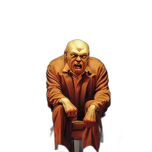 jacket, face, furniture, staff transparent PNG cut-out