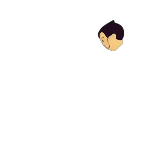 hair, face, creature, staff, pixel art, concept art, anime, cartoon transparent PNG cut-out