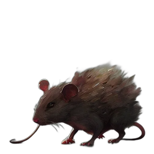 animal, creature, weapon, hat, concept art, watercolor, pixel art, photorealistic transparent PNG cut-out