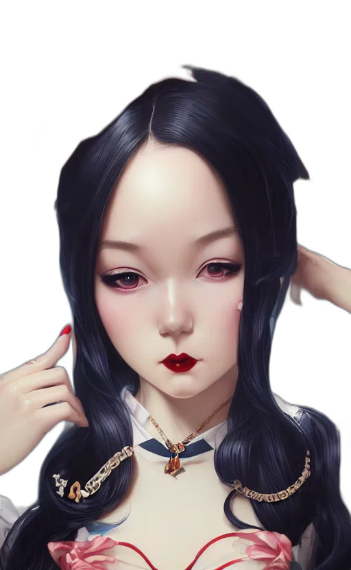 face, mask, jewelry, staff transparent PNG cut-out