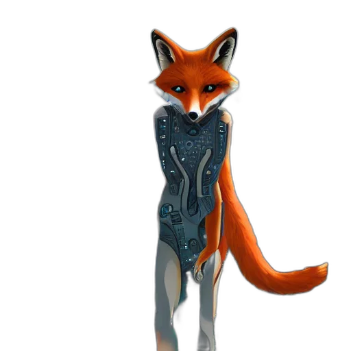 animal, dress, staff, creature, concept art, 3d render, fantasy art, cartoon transparent PNG cut-out