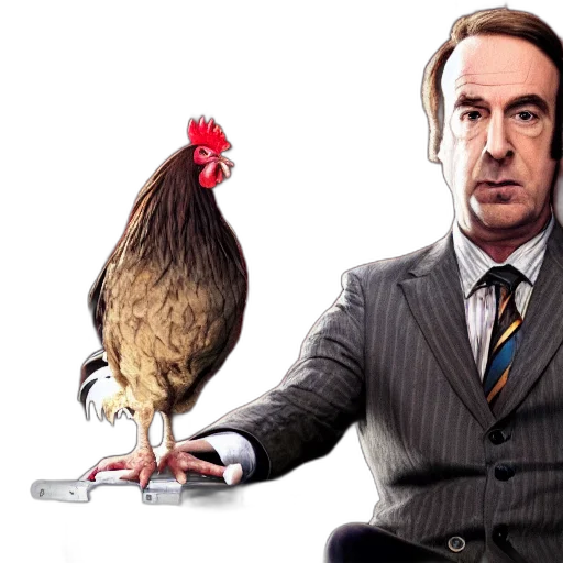 animal, saul, goodman, rooster transparent PNG cut-out