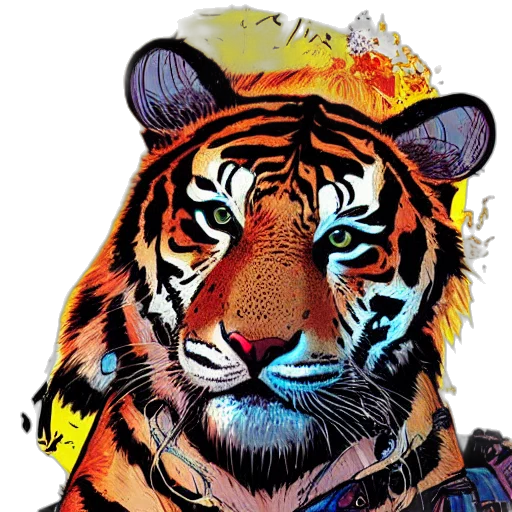 animal, creature, comic book art, concept art transparent PNG cut-out