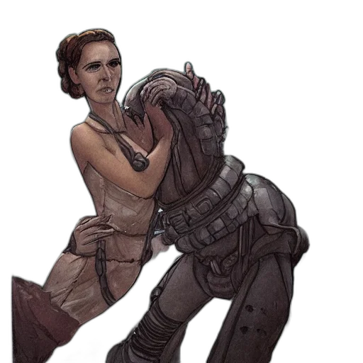 creature, weapon, robot, mask transparent PNG cut-out