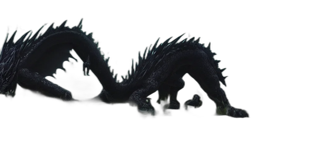dragon, creature, animal, weapon transparent PNG cut-out