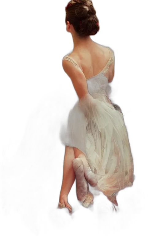 dress, hair, mask, jewelry transparent PNG cut-out