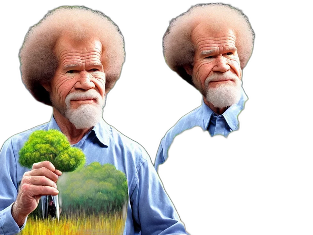 hair, tree, creature, face transparent PNG cut-out