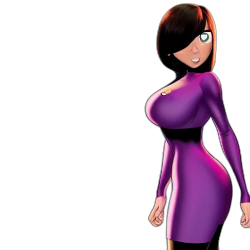 dress, concept art, cartoon, 3d render transparent PNG cut-out