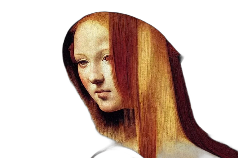 hair, face, mask, robot transparent PNG cut-out