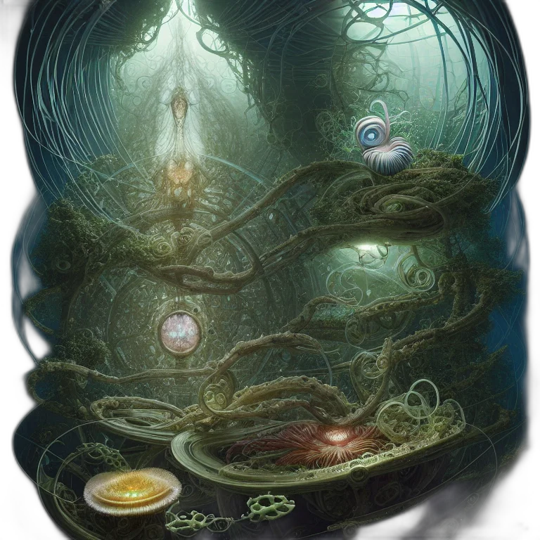 creature, tree, mask, crown transparent PNG cut-out
