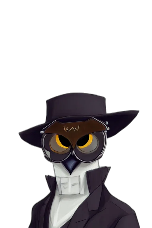 mask, staff, hat, robot, concept art, cartoon, pixel art, 3d render transparent PNG cut-out